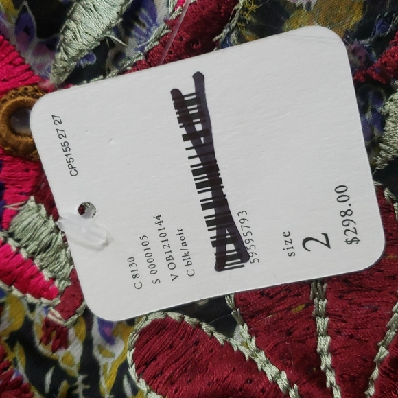 Free People Furnished Floral Maxi Dress Si… - Picture 9 of 10